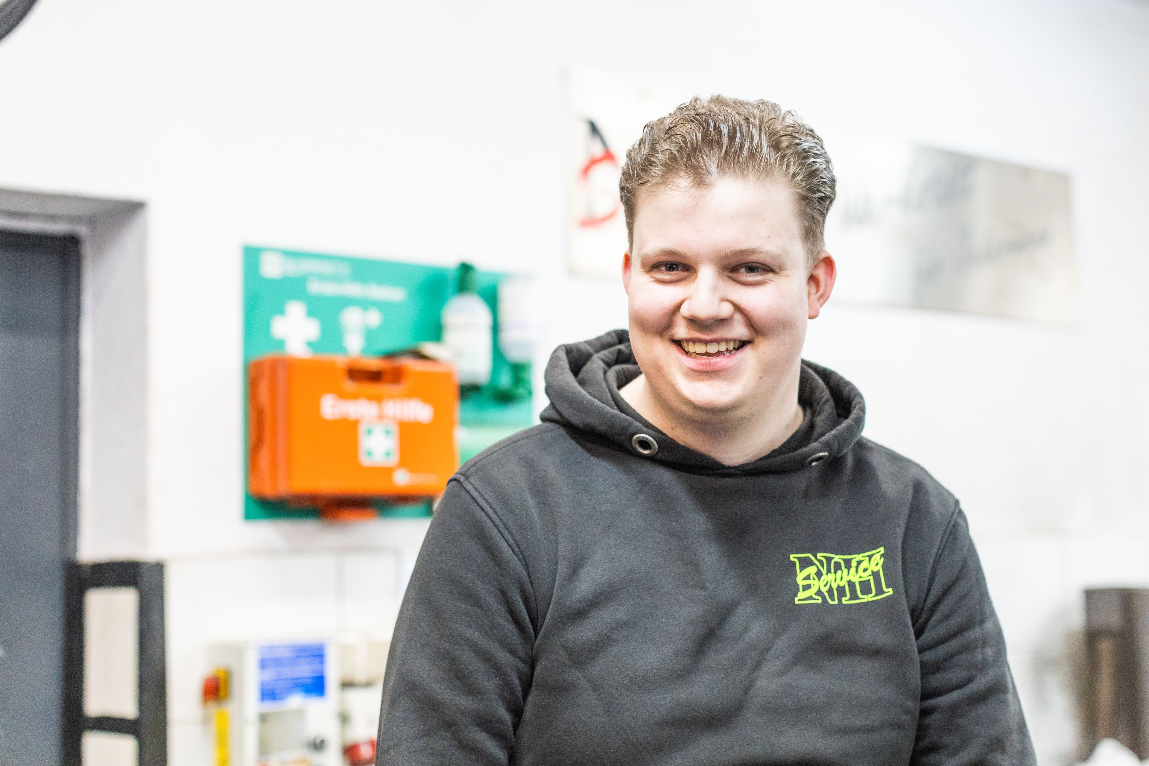 Lars – Auszubildender KFZ-Mechatroniker bei NH-Service